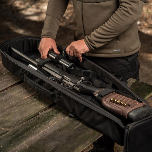 M-Tac - Рюкзак-чохол для рушниці Elite Hex - 105 см - чорний - 10167002