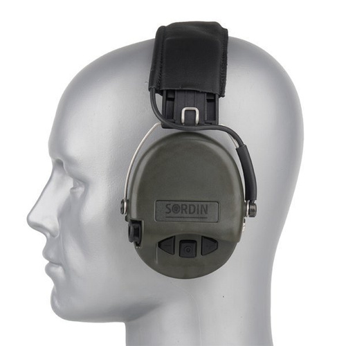 Sordin - Активні протишумні навушники Supreme Pro - Green OD - 75302