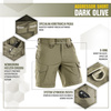 M-Tac - Тактичні шорти Aggressor - Polycotton - Rip-Stop - Dark Olive - 20018048.