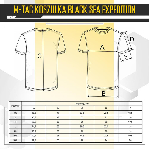 M-Tac - Чоловіча футболка Black Sea Expedition - Coyote Brown - 80025017