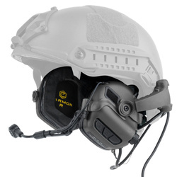 Earmor - Гарнітура для шоломів M32X Mark 3 - чорний - M32XMARK3-BK