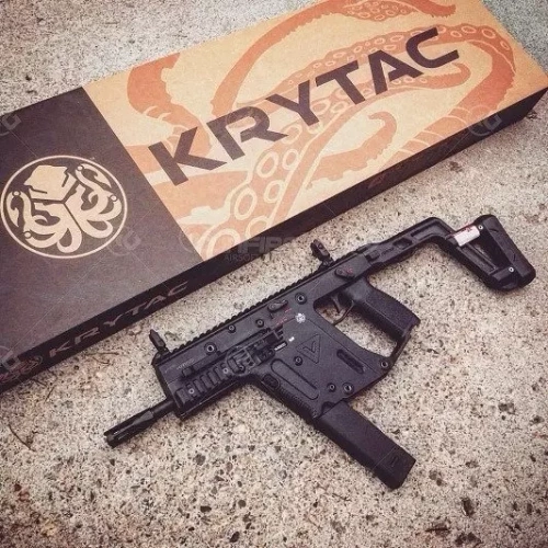 KRYTAC - Репліка пістолета-кулемета KRISS Vector - чорний - KRT-01-019949