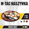 M-Tac - Нашивка Deus Vult - 3D PVC - білий/червоний - 51116000