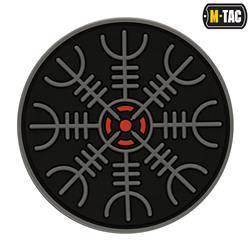 M-Tac - Helm of Terror Patch - 3D PVC - Чорний/сірий - 51221211