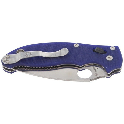 Складаний ніж Spyderco - Manix™ 2 G-10 Dark Blue CPM S110V - C101GPDBL2