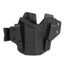 DOUBLETAP GEAR - Внутрішня кобура Kydex Appendix IWB з кобурою для Glock 19 - чорна.