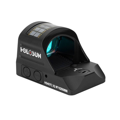 Holosun - HS407C X2 Micro Red Dot коліматор з кріпленням на рейку Picatinny 