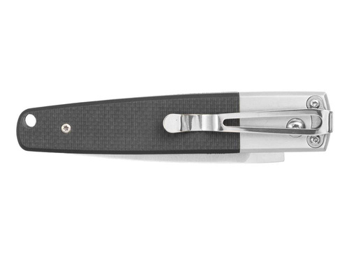 Ganzo - Складаний ніж Firebird EDC G7211 - Кнопковий замок - Чорний - G7211-BK