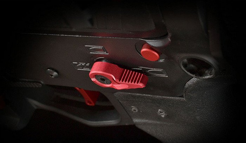 Strike Industries - Перемикач ognia Strike Flip Switch - Czerwony - SI-AR-SS-FLIP-RED