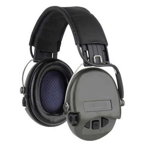 Sordin - Активні протишумні навушники Supreme Pro - Green OD - 75302