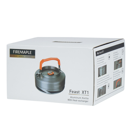 Fire Maple - Туристичний чайник Fire Maple - 0.7 л - алюмінієвий - FEAST XT1-Black
