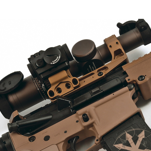 Unity Tactical - Цілісне кріплення оптичного прицілу FAST LPVO - 34 мм - Чорний - FST-S34205B