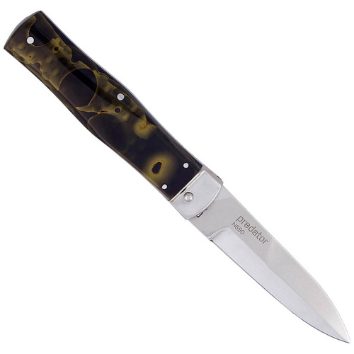 Mikov - Пружинний ніж Predator Raffir 241-BRa-1/KP - N690 - зелений - V1905950