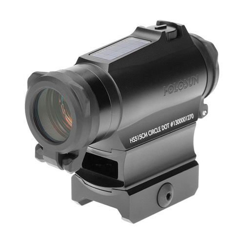 Holosun - Коліматор HS515CM Dot & Circle Multi Reticle - Killflash - Сонячна панель