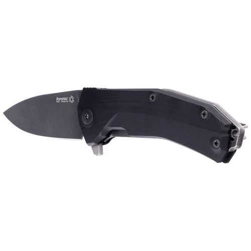LionSteel - Тактичний ніж KUR - Sleipner - Black - KUR BBK