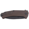 LionSteel - Складаний ніж KUR G10 - Sleipner - Коричневий - KUR BBR