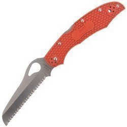 Spyderco - Byrd Cara Cara™ 2 Rescue FRN Orange ніж - BY17SOR2