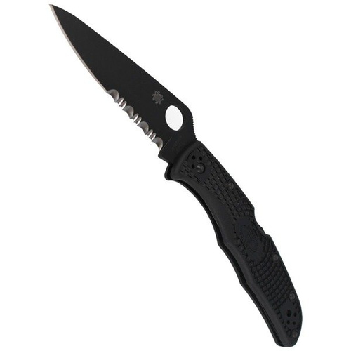 Складаний ніж Spyderco - Endura® 4 FRN Black / Black Blade SpyderEdge - C10PSBBK