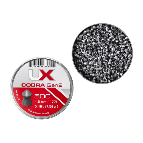 UX - Diabolo Pellets Cobra gen 2 - 4,5 мм - 500 штук - 4.1927