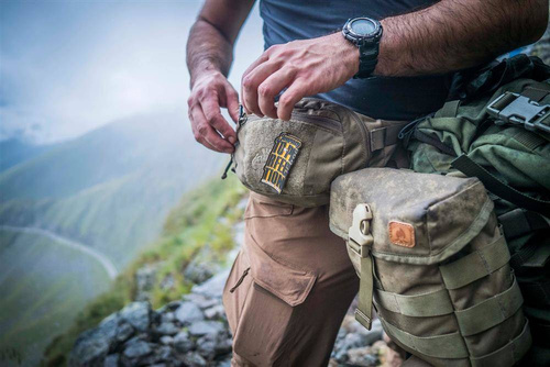 Helikon - Сумка на пояс Possum® - Cordura® - Чорний / Shadow Grey - TB-PSM-CD-0135A