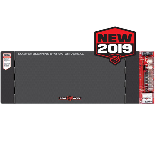 Real Avid - Сервісний килимок Master Cleaning Station Universal з набором інструментів - 43x16" - чорний - AVMCS-U