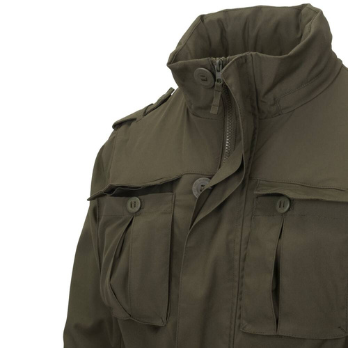 Helikon - Куртка військова Covert M65 - Земляний коричневий/чорний - KU-C65-DC-0A01A