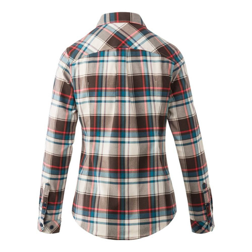 Helikon - Жіноча сорочка Marigold - Coral Crimson Checkered - KO-MWS-NS-PH