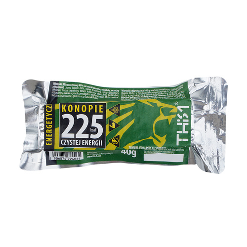 This-1 - Енергетичний батончик Арахіс-Конопля - 225 ккал - 40 г - TH1ENEHE