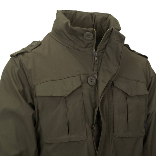 Helikon - Куртка військова Covert M65 - Земляний коричневий/чорний - KU-C65-DC-0A01A