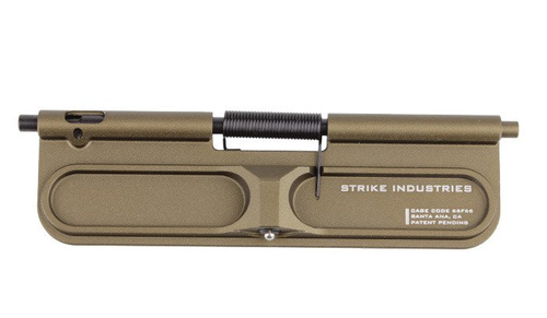 Strike Industries - Flapka wyrzutnika łusek BUDC Billet Ultimate Dust Cover - Flat Dark Earth - AR-BUDC-223-FDE