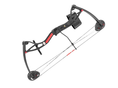 Poe Lang - лук Buster Compound Bow - 15-22 фунта - 25" - чорний - CO-034B - Луки