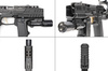 Strike Industries - Підривний щиток Hyper для пістолетів SMC Alfa/Bravo - Чорний - SI-SMC-BS-S