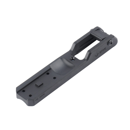 Kruk - Кріплення для мікроприцілу Aimpoint на AKS-74U - Алюміній - Armor Black - CRC2U078