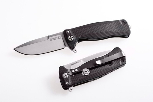 LionSteel - Тактичний ніж SR22A - Sleipner - Чорний - SR22A BS