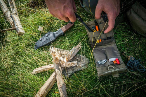 Helikon - Підсумок для Urban Admin Pouch - кордура - MOLLE - Tiger Stripe - MO-O03-CD-62