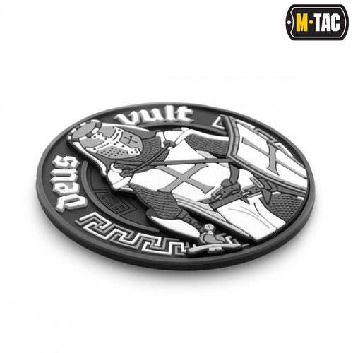 M-Tac - Нашивка ПВХ Deus Vult 3D - чорний - 51116236