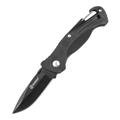 Ganzo - Складаний ніж EDC - 440 - чорний - G611-BK