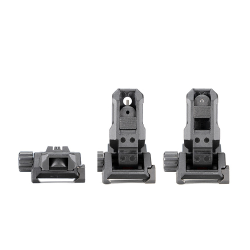 Strike Industries - Strike Polymer Backup Sights - складні - Picatinny - чорний - SI-SPBUS