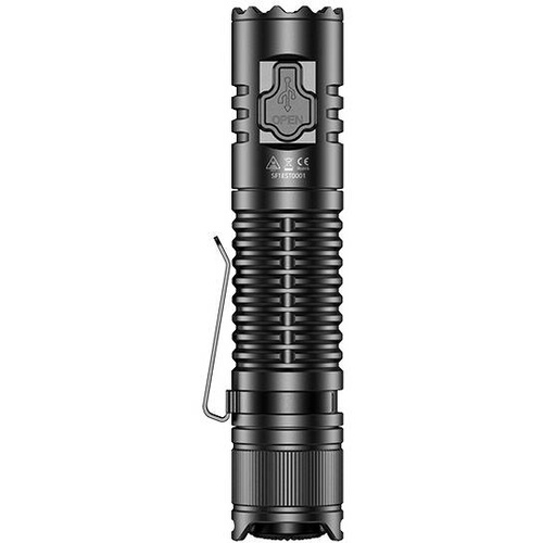 Speras - EST KIT Світлодіодний тактичний ліхтар з акумулятором 3100 mAh - 1900 lm - Чорний - SPERAS EST KIT