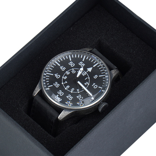 Mil-Tec - Годинник Retro Pilot - чорний - 15772000.