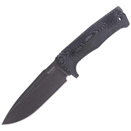 Lion Steel - Tactical Black Micarta / Black Blade ніж - Сталь - T5B MI
