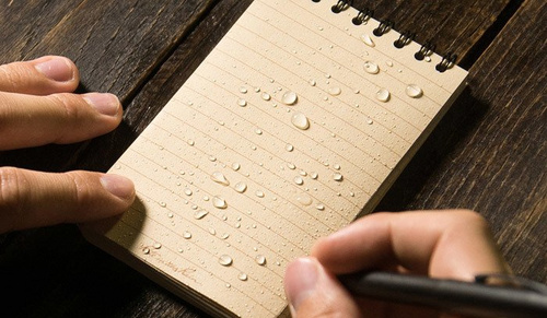 Rite in the Rain - Водонепроникний блокнот - 3 x 5" - 935T - Коричневий