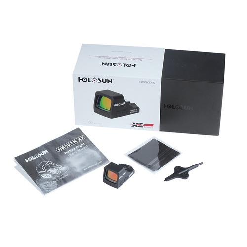 Holosun - Коліматорний HS507K Open Reflex SubCompact Pistol Sight - MRS - Чорний - HS507K-X2