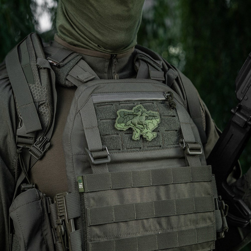 M-Tac - Нашивка Козацька Україна - PVC 3D - Horse Charge - Olive - 51349001