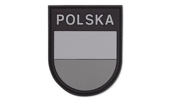 101 Інкорпорейтед. - 3D нашивка - польський щит - сірий - 444130-7017