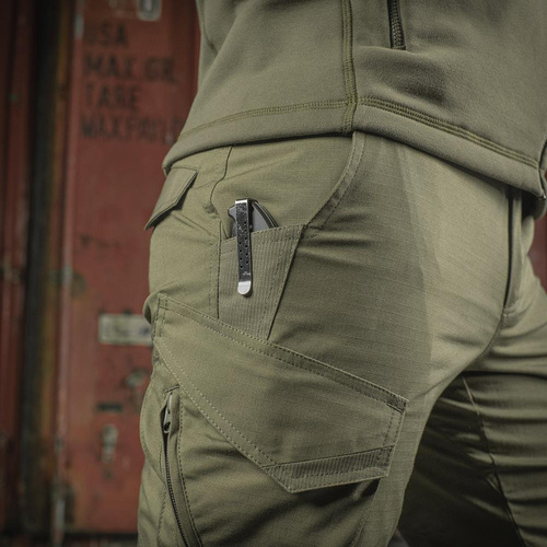 Тактичні штани M-Tac - Aggressor Gen.II Flex - Ripstop - Dark Olive - 20058048.