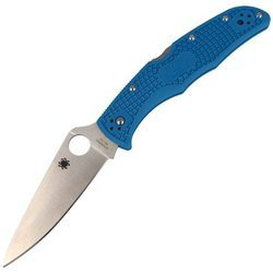 Складаний ніж Spyderco - Endura® 4 FRN Flat Ground Blue - C10FPBL