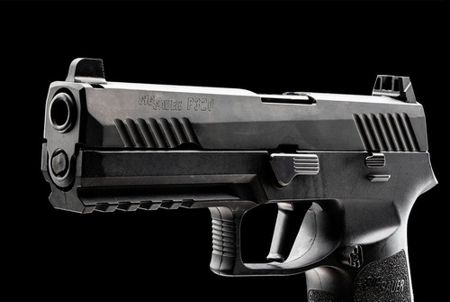 Strike Industries - Приціли Strike Iron Sights - Sig Sauer P320 - Висота подавача - SI-P320-SIGHTS-SH.
