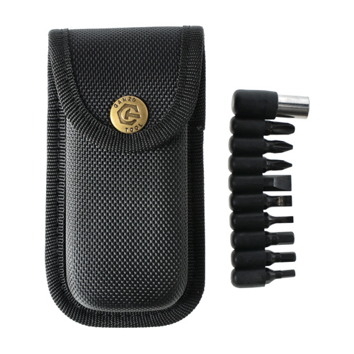 Ganzo - Мультитул з набором насадок G303-B - 14 інструментів - чорний - G303-B