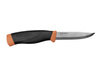 Morakniv - Ніж для важких умов експлуатації Companion - 12C27 - чорний / помаранчевий - 13260